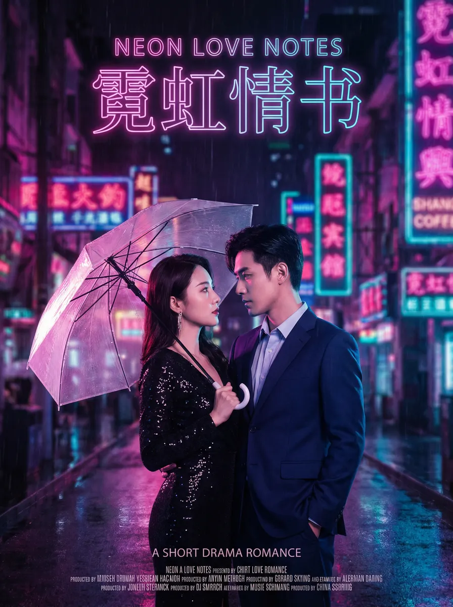 zjy9分10秒分享 热播都市爱情短剧 - 霓虹情书海报